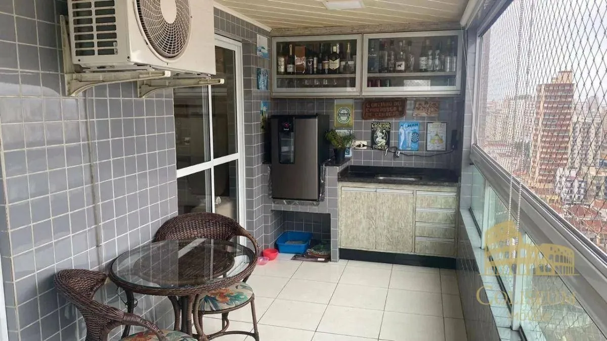 Imagem Apartamento com 3 dormitórios à venda, 110 m² por R$ 860.000,00 - Vila Assunção - Praia Grande/SP