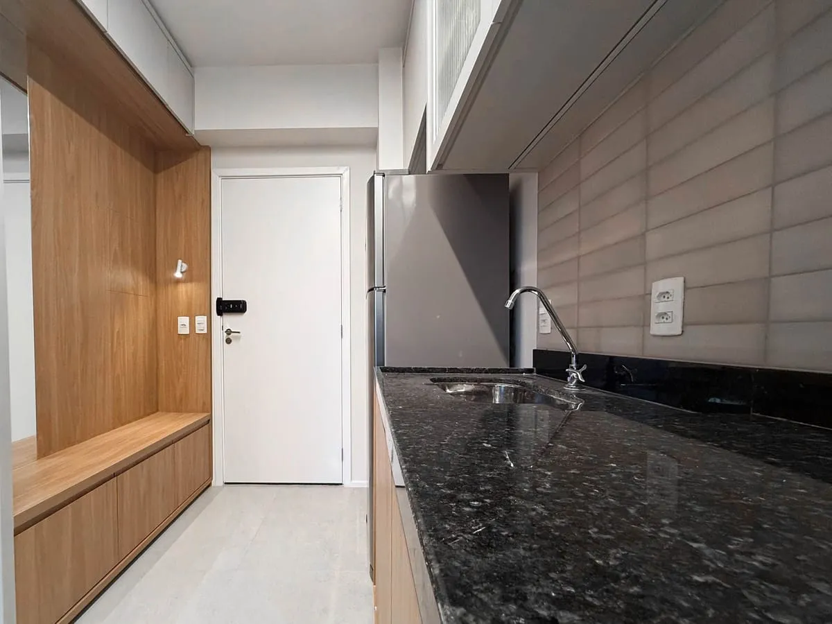 Imagem Apartamento com 1 Quarto para alugar, 25m² - Pinheiros