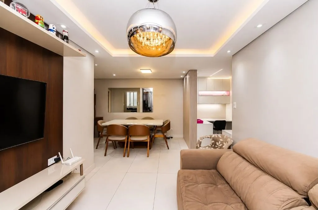 Imagem Apartamento com 3 dormitórios à venda, 90 m² por R$ 590.000 - Rebouças - Curitiba/PR