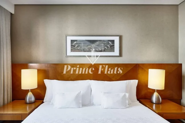Imagem Flat disponível para venda no George V Residence Casa Branca no Jardim Paulista, com 62m², 1 dormitório e 1 vaga