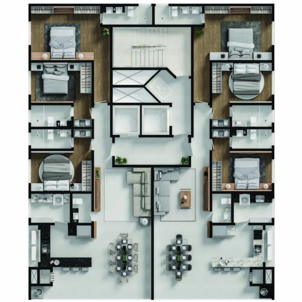 Imagem APARTAMENTO RESIDENCIAL em Balneário Camboriú - SC, Centro