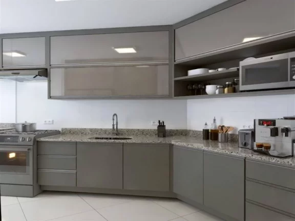 Imagem Apartamento com 1 dormitório à venda, 59 m² - Guilhermina - Praia Grande/SP