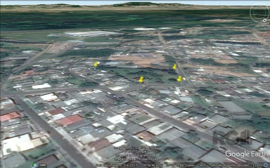 Imagem Terreno para comprar com 3.467,07m² Bairro Chácara, Gravataí