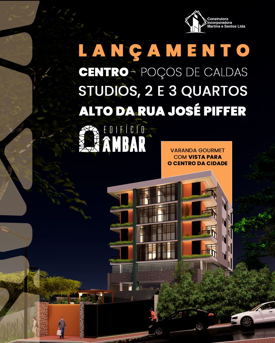 Imagem Apartamento com 1 Quarto à Venda, 28 m² em Centro - Poços de Caldas