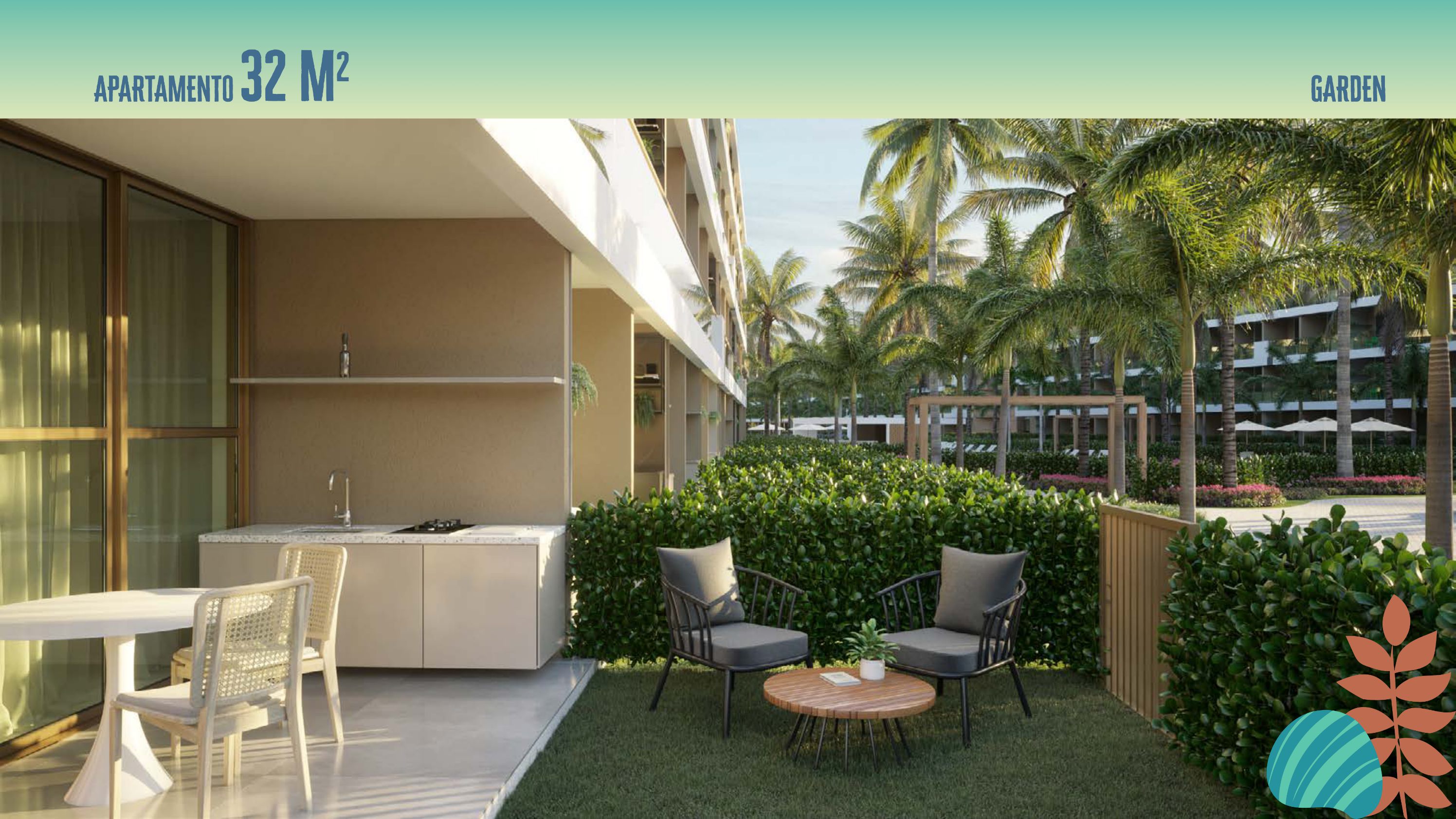 Foto do imóvel: Apartamento com 2 Quartos à Venda, 63 m² em Praia Carneiros - Tamandaré