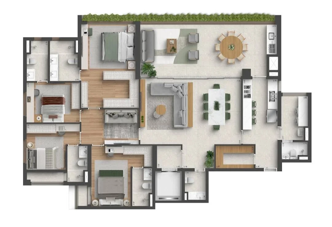 Foto do imóvel: Apartamento com 4 Quartos à Venda, 164 m² em Vila Clementino - São Paulo