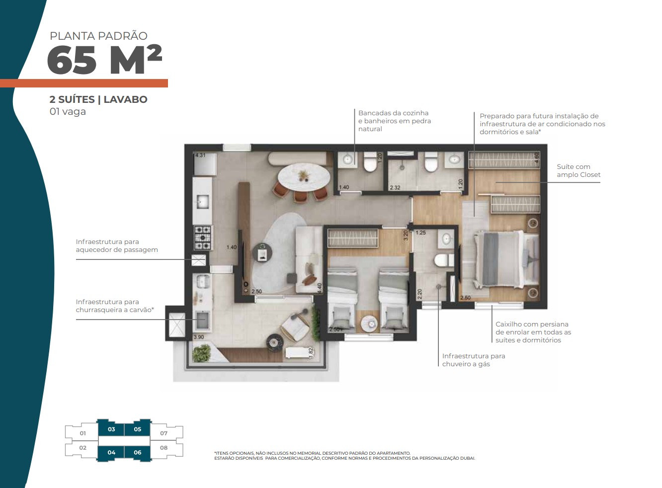 Imagem Apartamento com 2 Quartos à Venda, 65 metros em Jardim Tupanci - Barueri