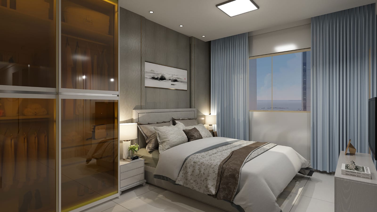 Imagem Apartamento com 3 Quartos à Venda, 98 m² em Praia de Itaparica - Vila Velha