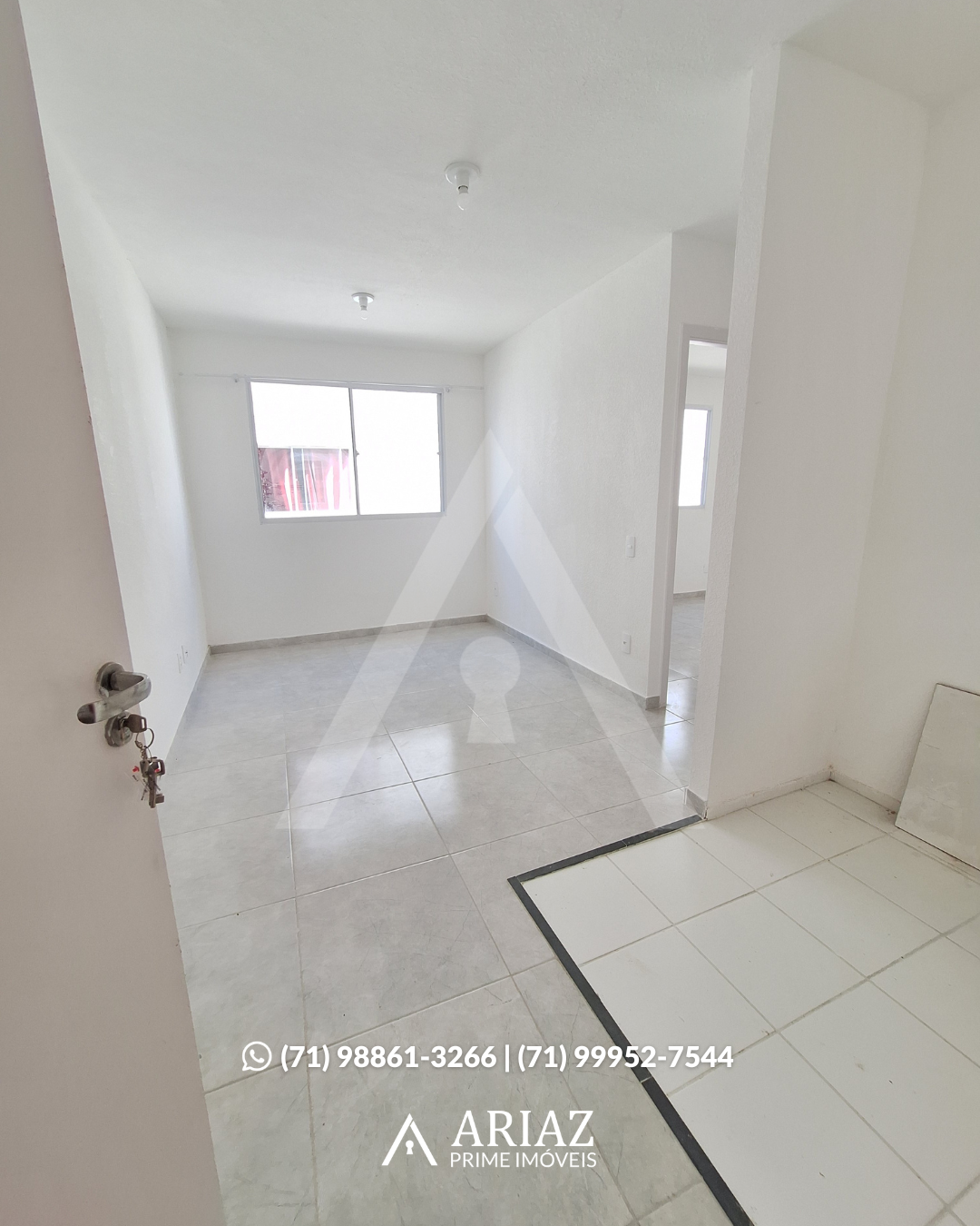 Apartamento com 2 Quartos para Alugar, 38 m² em Cajazeiras de Abrantes (Abrantes) - Camaçari