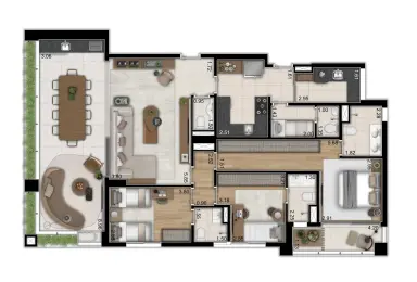 Imagem Apartamento com 3 Quartos à Venda, 155 m² em Vila Prudente - São Paulo