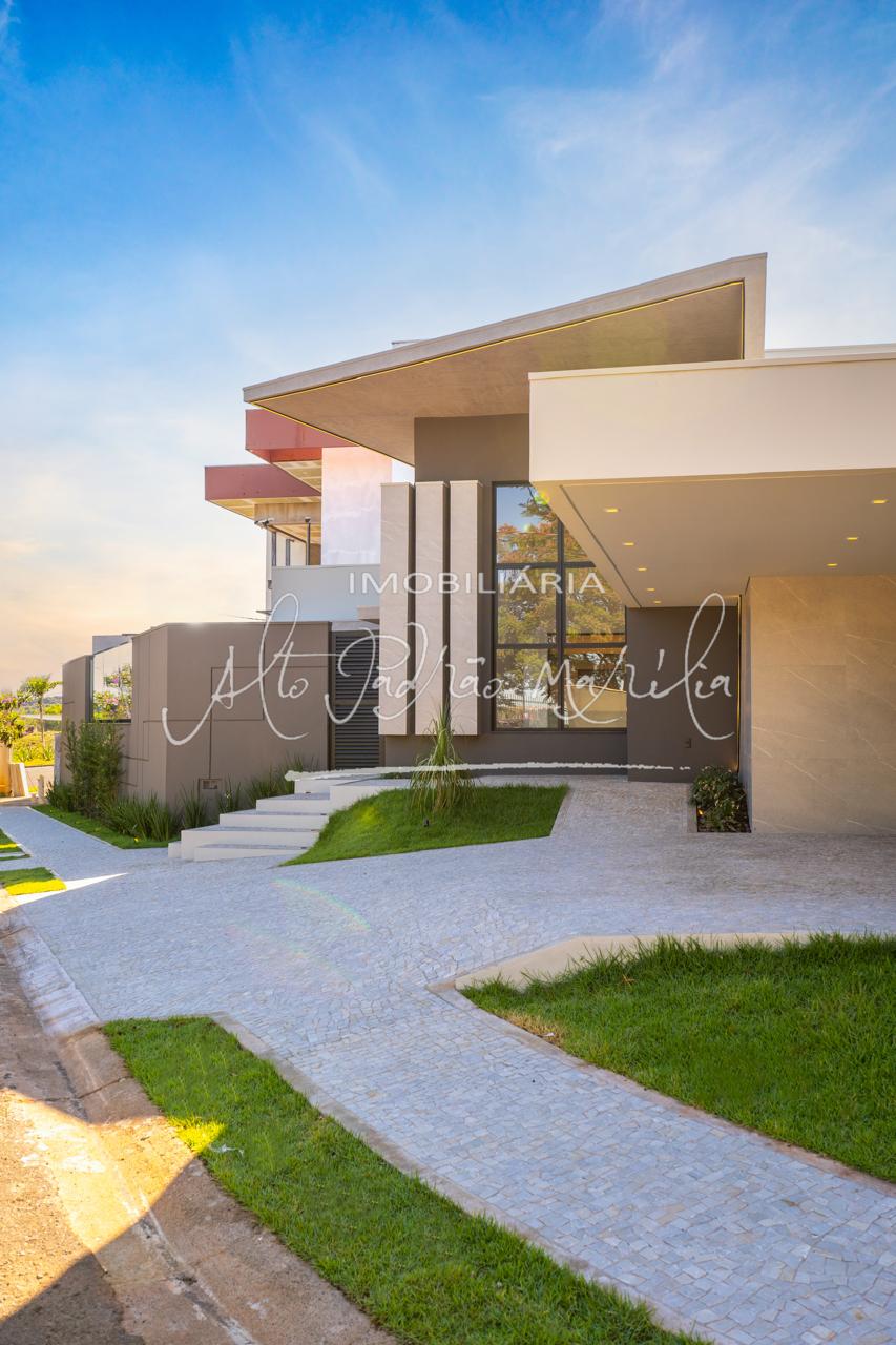 Imagem Casa de Condomínio com 3 Quartos à Venda ou Temporada, 182 m²em Residencial Villa Flora Aquarius - Marília
