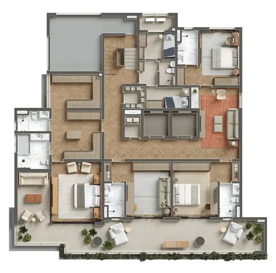 Imagem Apartamento com 4 Quartos à Venda, 300 m² em Paraíso - São Paulo
