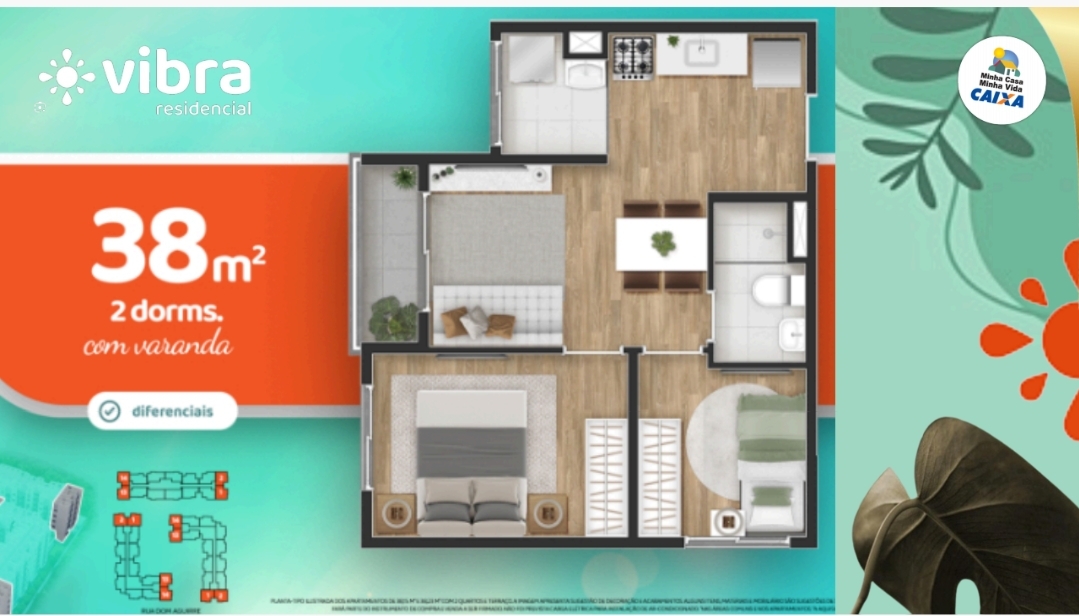 Imagem Apartamento com 2 Quartos à Venda, 40 m²em Vila Sofia - São Paulo