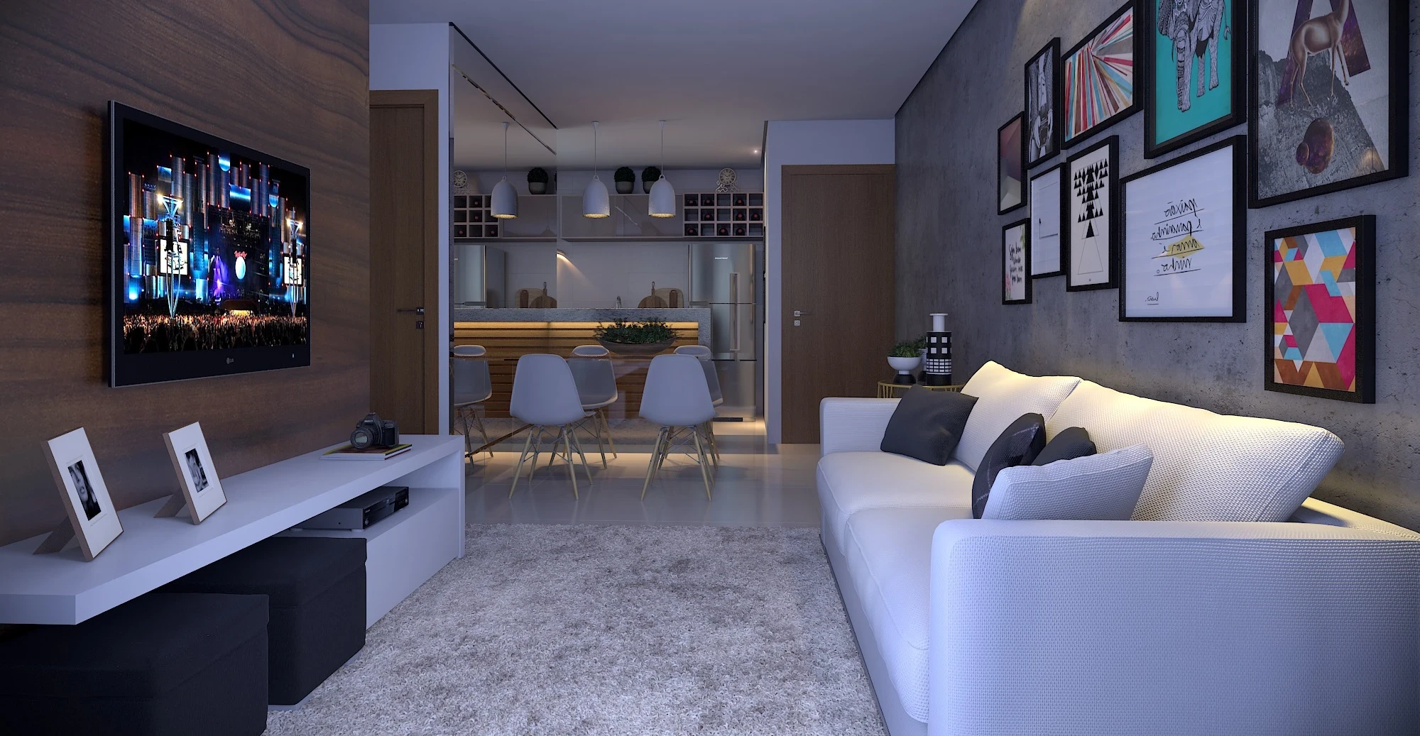 Imagem Apartamento com 2 Quartos à Venda, 53 m² em Recreio Panorama - Goiânia