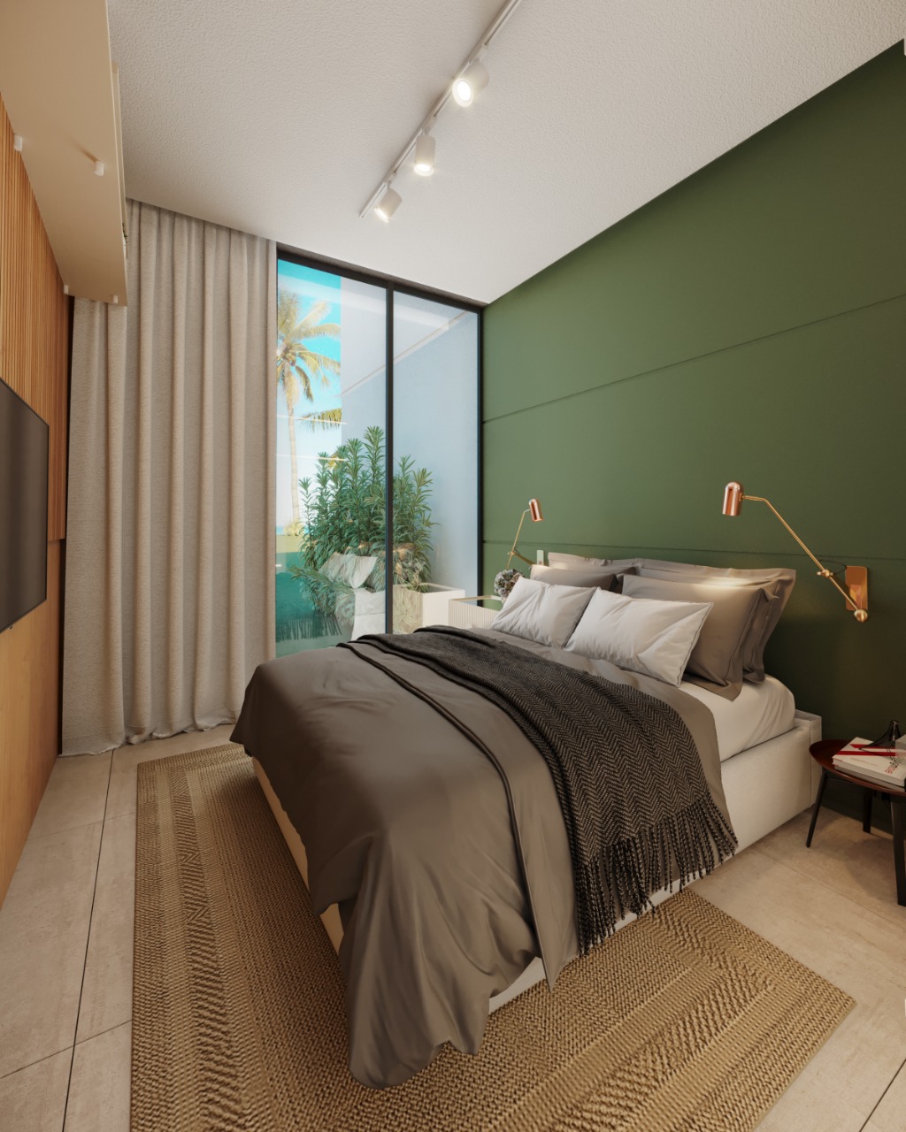 Imagem Apartamento com 1 Quarto à Venda, 52 m²em Praia dos Carneiros - Tamandaré