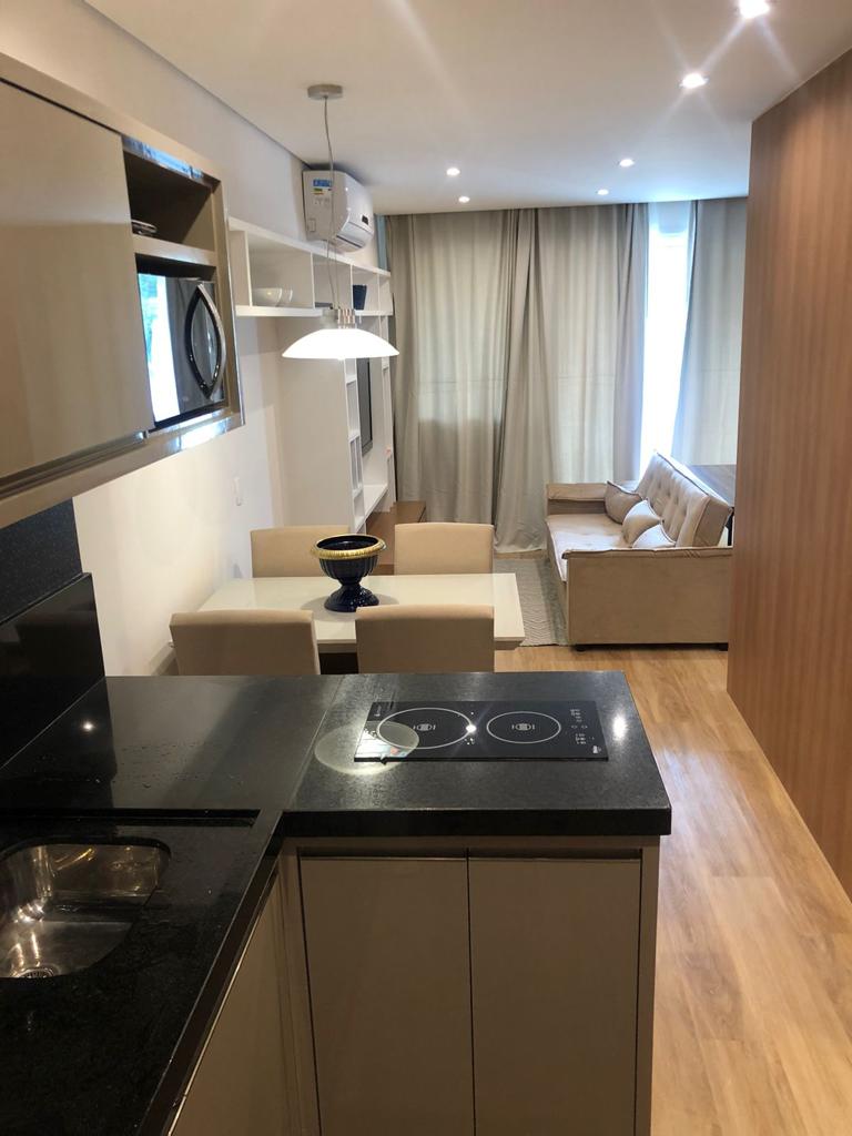Imagem Flat com 1 Quarto para Alugar, 44 m²em Centro - Jundiaí