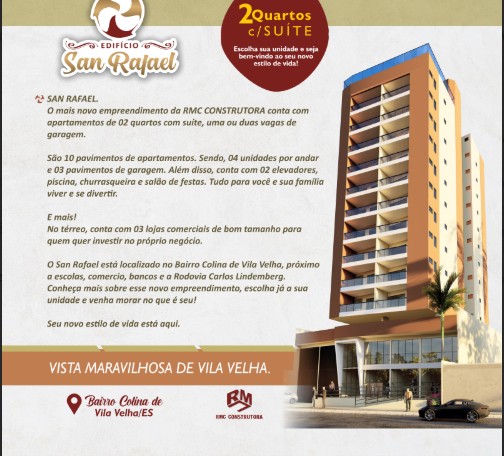 Imagem Apartamento com 2 Quartos à Venda, 53 m² em Nossa Senhora da Penha - Vila Velha