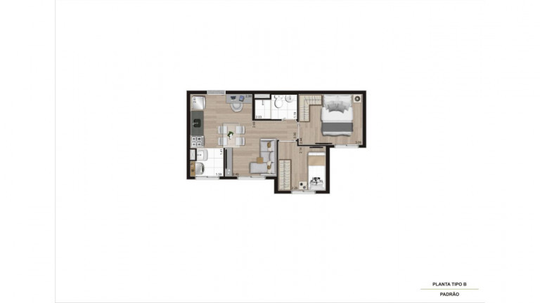 Imagem Apartamento com 2 Quartos à Venda, 36 m²em Cambuci - São Paulo