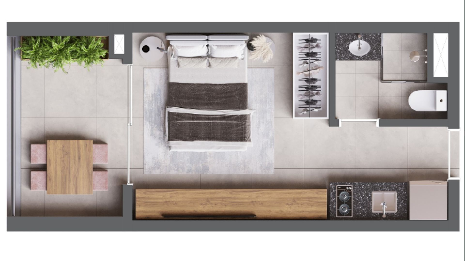 Imagem Apartamento com 1 Quarto à Venda, 26 m²em Vila Clementino - São Paulo