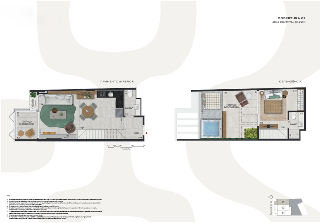 Foto do imóvel: Studio com 1 Quarto à Venda, 68 m² em Ipanema - Rio de Janeiro