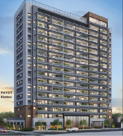 Studio com 1 Quarto à Venda, 56 m² em Indianópolis - São Paulo