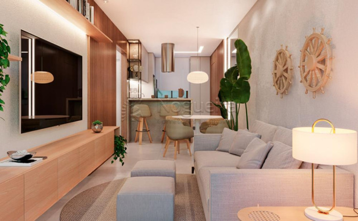 Imagem Flat com 1 Quarto à Venda, 32 m² em Praia do Cupe - Ipojuca