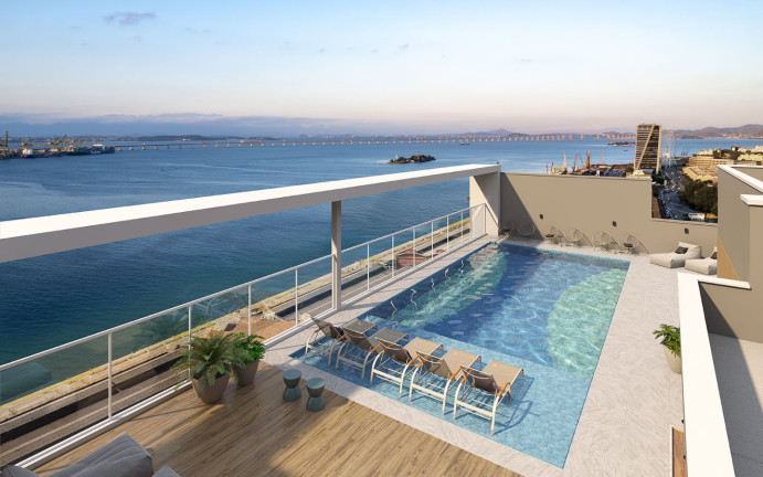 Imagem Apartamento com 1 Quarto à Venda, 37 m² em Santo Cristo - Rio de Janeiro