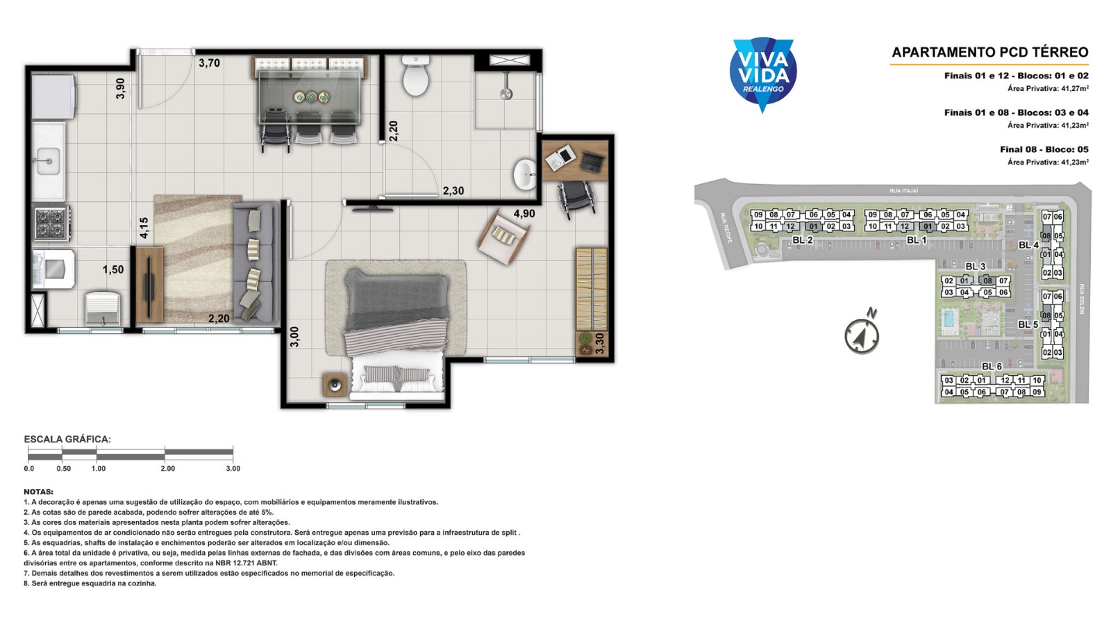 Imagem Apartamento com 2 Quartos à Venda, 41 m² em Realengo - Rio de Janeiro