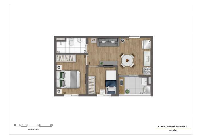 Imagem Apartamento com 2 Quartos à Venda, 37 m²em Vila do Castelo - São Paulo