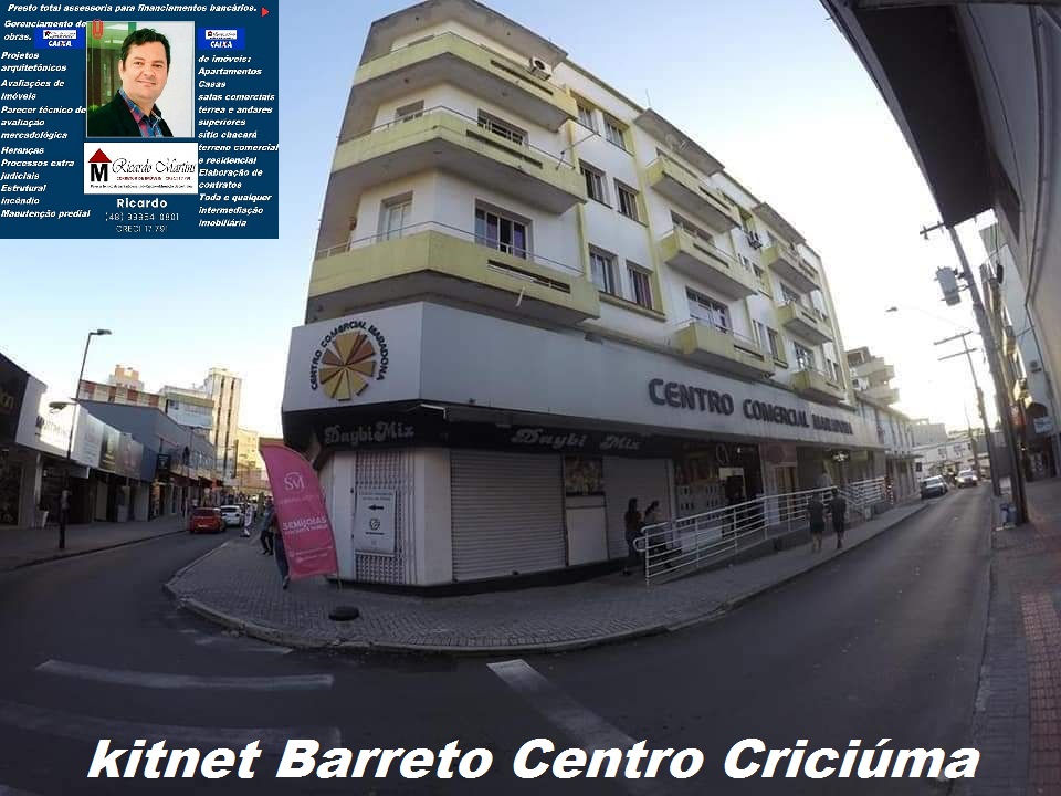 Imagem Apartamento com 1 Quarto à Venda, 28 m²em Centro - Criciúma