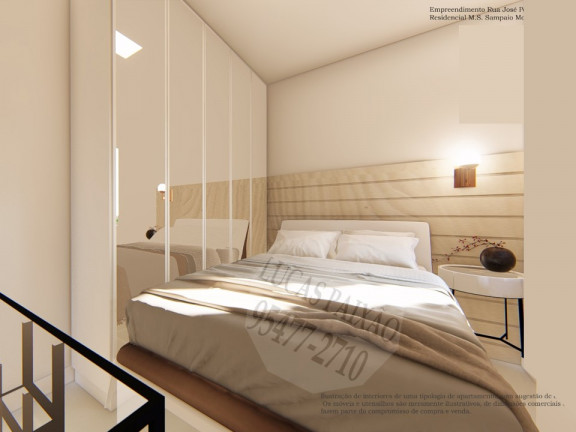 Apartamento com 2 Quartos à Venda, 40 m² em Parque Paulistano - São Paulo