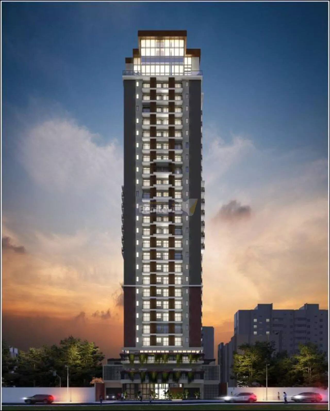 Apartamento com 2 Quartos à Venda, 34 m² em Centro - Curitiba