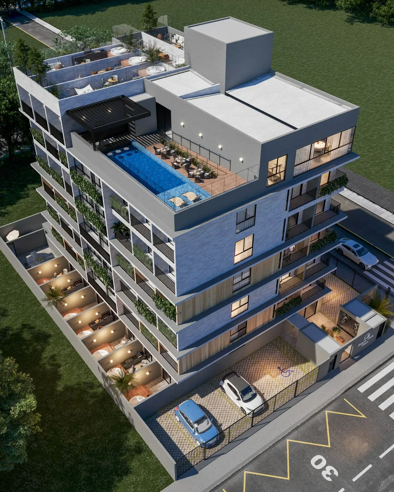 Imagem Flat com 1 Quarto à Venda, 22 m² em Ponta de Campina - Cabedelo