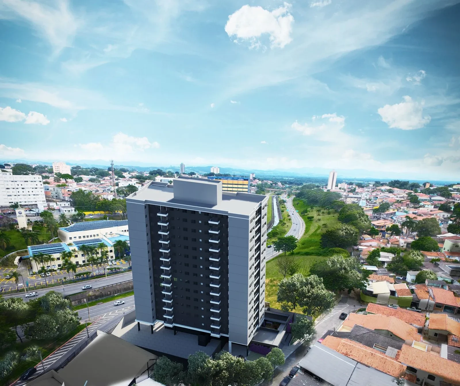 Apartamento com 2 Quartos à Venda, 57 m² em Monte Castelo - São José dos Campos