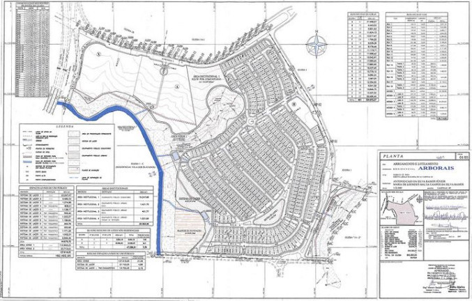 Terreno à Venda, 640.383 m² em Loteamento Alphaville Campinas - Campinas