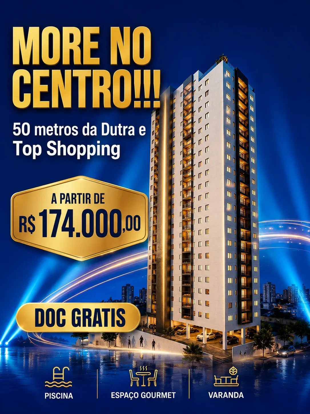 Imagem Apartamento com 2 Quartos à Venda, 40 m² em Centro - Nova Iguaçu