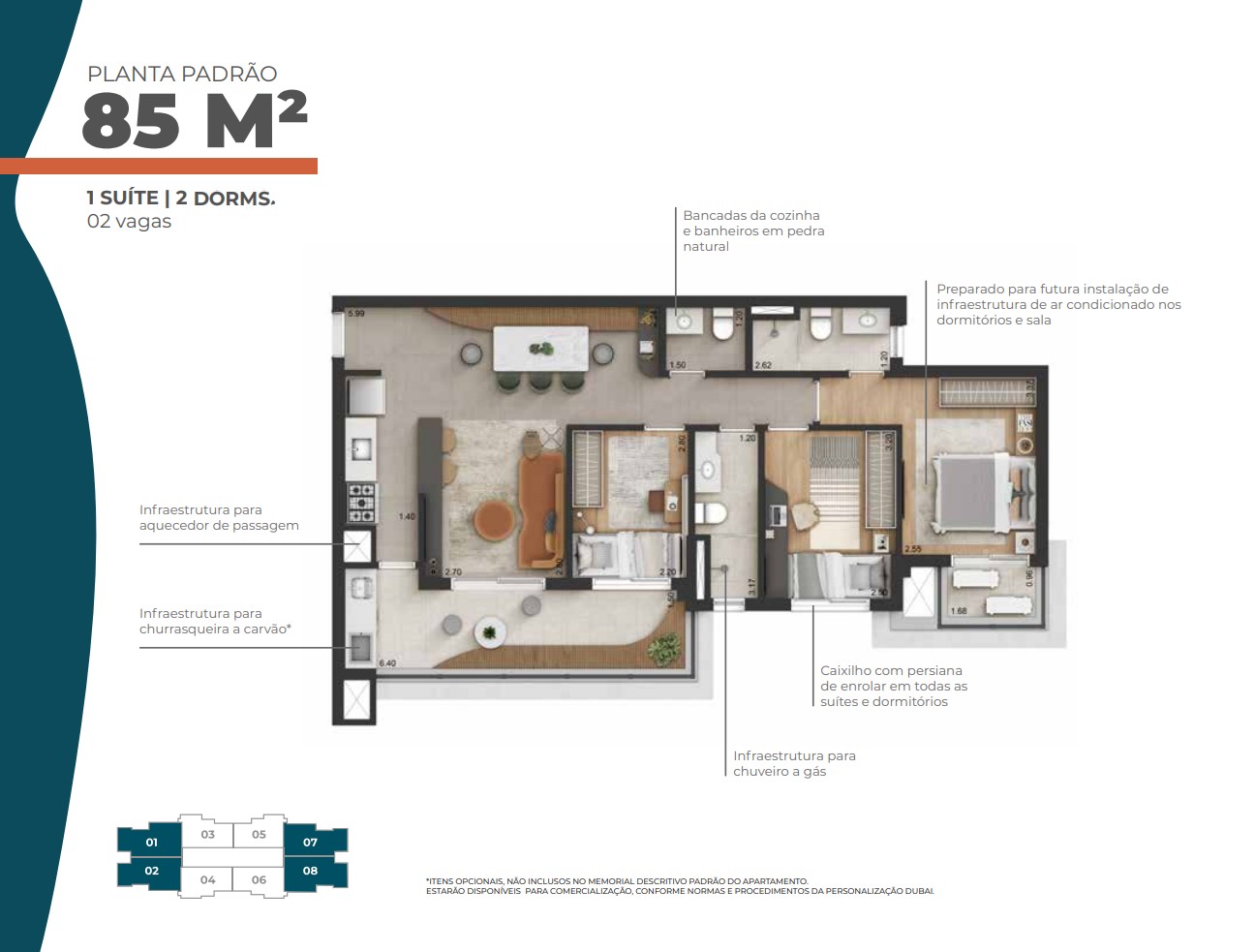 Imagem Apartamento com 2 Quartos à Venda, 65 metros em Jardim Tupanci - Barueri