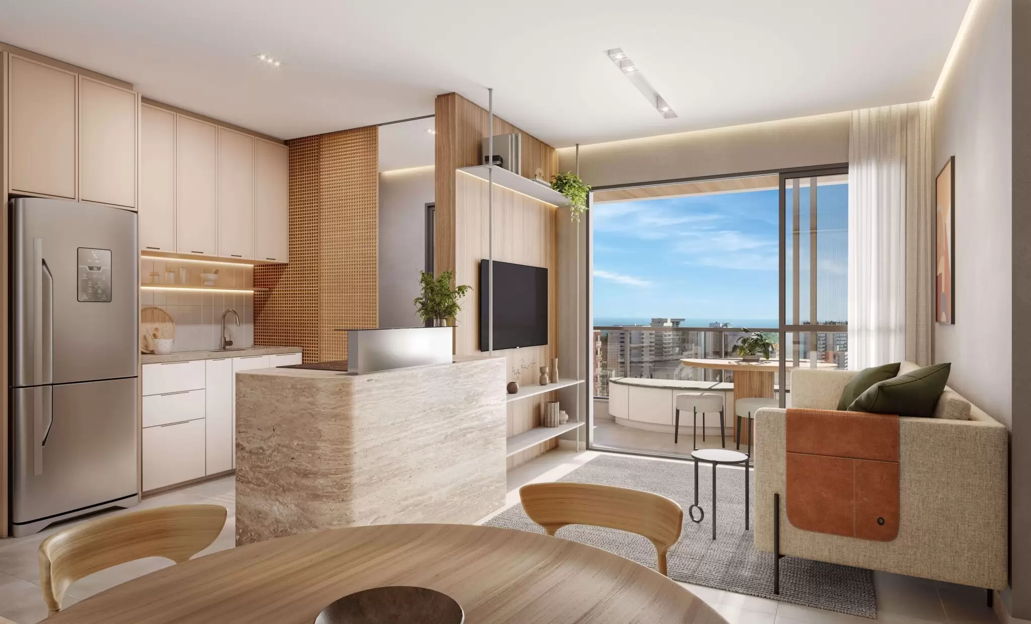 Imagem Apartamento com 1 Quarto à Venda, 42 m² em Aldeota - Fortaleza