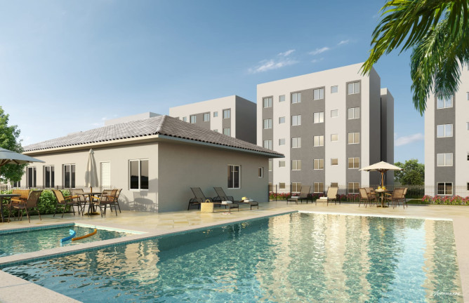 Foto do imóvel: Apartamento com 2 Quartos à Venda, 44 m² em Campo Grande - Rio de Janeiro