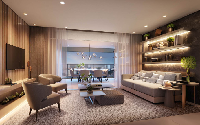 Imagem Apartamento com 3 Quartos à Venda, 125 m² em Campo Belo - São Paulo