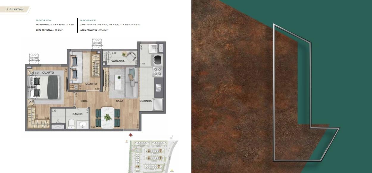 Imagem Apartamento com 3 Quartos à Venda, 56 m² em Curicica - Rio de Janeiro