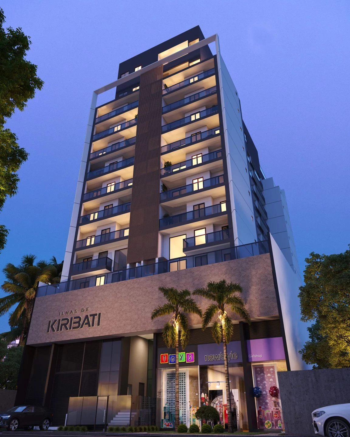 Apartamento com 2 Quartos à Venda, 58 m² em Praia de Itaparica - Vila Velha