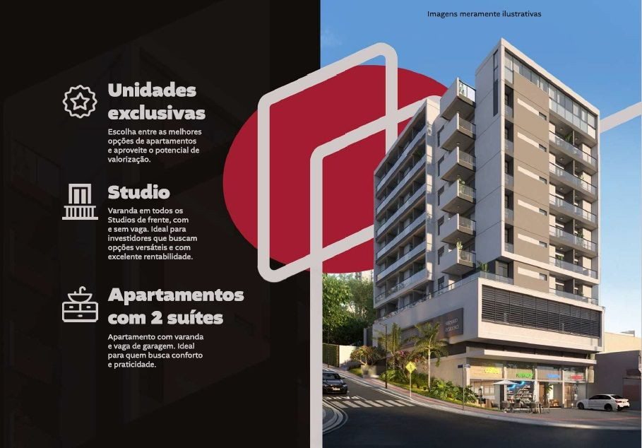 Studio com 1 Quarto à Venda, 25 m² em São Pedro - Juiz de Fora