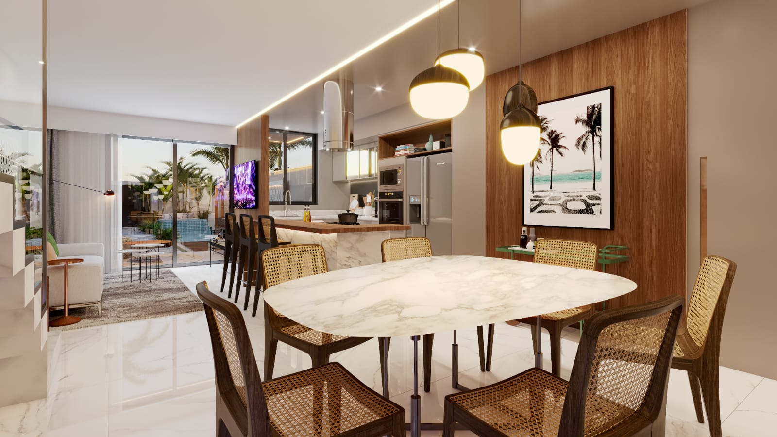 Imagem Casa com 3 Quartos à Venda, 118 m² em Olho d'água - Eusébio