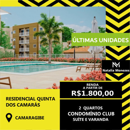 Apartamento com 2 Quartos à Venda,  em Alberto Maia - Camaragibe