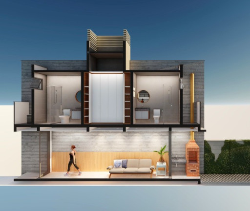 Imagem Casa de Condomínio com 3 Quartos à Venda, 126 m² em Centro - Salinópolis