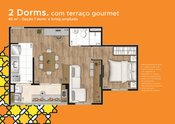 Imagem Apartamento com 2 Quartos à Venda, 56 m² em Saúde - São Paulo