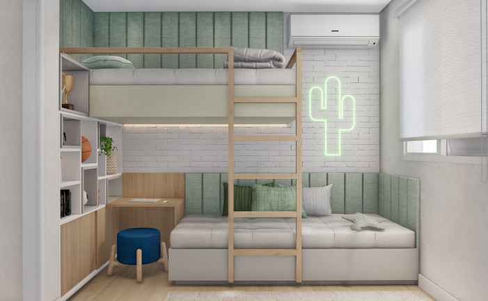 Apartamento com 2 Quartos à Venda, 44 m² em Residencial Cosmos - Campinas