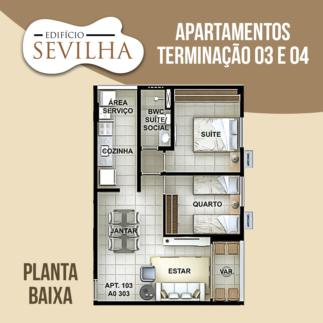 Imagem Apartamento com 2 Quartos à Venda, 52 m²em Candeias - Jaboatão dos Guararapes