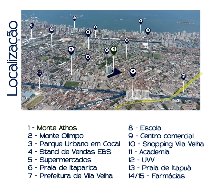 Foto do imóvel: Apartamento com 2 Quartos à Venda, 48 m² em Cocal - Vila Velha